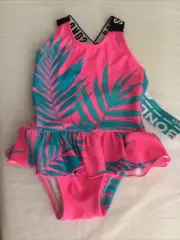 Girls Bonds One Piece Swim Size 00 for 3-6mths NWT