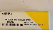 Kennametal Boring Bar: A08NER2 TOP NOTCH ID GROOVING