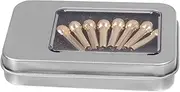 Yardwe 8pcs Mixed Color Copper Guitar Bridge Pins Durable Brass String Studs for Acoustic Guitars Excellent Craftsmanship Easy Replacement for Damaged Pins