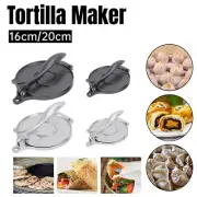 16/20cm Premium Tortilla Press Flat Bread Maker Taco Roti Chapati Health Food AU
