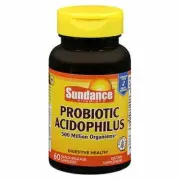 Sundance Probiotic Acidophilus Quick Release Capsules 60 Caps By Sundance
