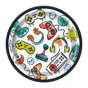 Next Level Gamer Birthday Small Paper Plates (Pack of 8)