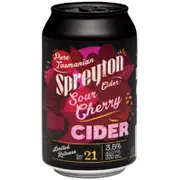 Spreyton Sour Cherry Cider Cans 330ml