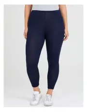 [Taking Shape] Bamboo Breezy 7/8 Legging in Dark Indigo