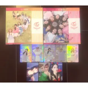 TWICE  TT TWICECOASTER : LANE1 韓版 專輯 閃卡 小卡 momo 子瑜 娜璉 Mina