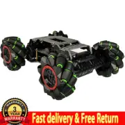 4WD 97mm Mecanum Wheel Robot Car Fiberglass Chassis Kit for Raspberry Pi STM32