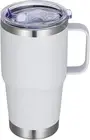 Abbrevi 20 Oz Stainless Steel Tumbler with Handle Metal Insulated Coffee Travel