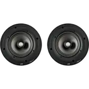 2x Polk Home Audio AW4060-A V60 Slim In Ceiling Speaker Black Entertainment