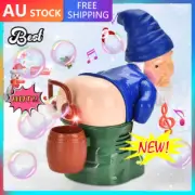 2023 Funny Santa Bubble Blowing Machine Santa Claus Bubble Maker Toy Ornaments