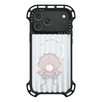 iPhone 17 Pro Max Ultra Bounce Case MagSafe Compatible Oyster Pearl