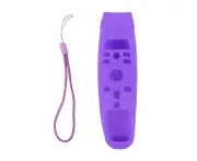 Smart Remote Control Protection Cover Silicone Tv Controller Dustproof Case For Lg Mr 20 Purple