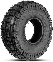 3.00-4 260x85 Off Road Outer Tire Fit for Razor E300 E325,EZip Electric Scooter,Offroad Go Kart,ATV,Utility Dolly,Hand Truck Tires,Replacement for 10x3