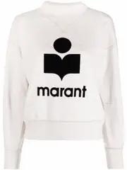 [Marant ÉToile] Marant ÉToile-Felpa Moby Con Logo-Donna 34 FR