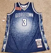Mitchell & Ness 1995-96 Georgetown Hoyas Allen Iverson Swingman Jersey Sz L