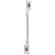 Meto Double Clip Sign Holders Large 2 Pack