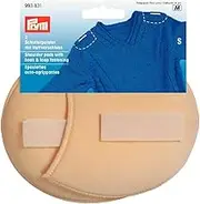 Prym Shoulder Pads Raglan with Hook and Loop Fastening S, Skin-Colour, White, Small
