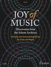 Joy of Music Discoveries from Schott Flute Classical Recital Sheet Music Book