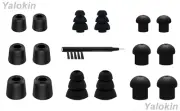 NICKSTON N-2 Replacement Earbuds Tips for Earphones with 3.6mm - 4.8mm Nozzle