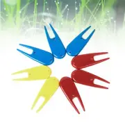 8 Pcs Repair Plastic Pitch Mark Repairer Golfer Divot Tool