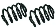 3" Black Cylinder Solo Seat Springs (Pair) for Chopper/Bobber