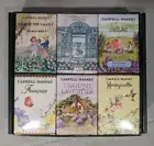 Caswell-Massey Set of 6 Flower Garden Soaps 3.25 oz Lilac Freesia Gardenia Lily