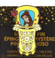 Loungefly Disney Princess Belle Beauty & The Beast Cell Phone Enamel Pin 1.50"