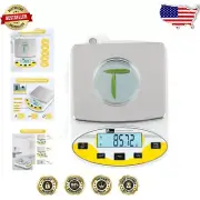 High Precision Digital Lab Scale - 5000g Capacity with LCD Backlit Display