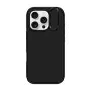 iPhone 16 Pro Impact Ring Stand Case MagSafe Compatible Angel Baby! Black, Mirror