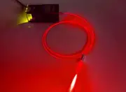 Dia. 105um 650nm Red Fiber Laser Dot Module 200mw FC Coupled + Collimating Lens