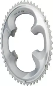 Shimano 105 FC-R7000 Chainring 50t 4 x 110 BCD Asymmetric Alloy Silver| Road MTB