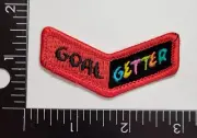 Goal getter Girl Scout GSA Patch Embroidery Hook Loop Tactical High Quality