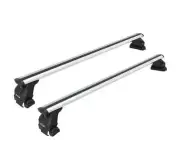 For Ford Edge 2015-Up Roof Rack Cross Bars Metal Bracket Normal Roof Alu Silver