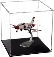 Display Case for Collectibles Assemble Clear Acrylic Box Alternative Glass Case