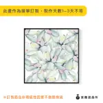 【菠蘿選畫所】多肉 • 果凍乙女心-40X40CM(佈置/方形掛畫/家居佈置/植物/多肉/春天掛畫/春天佈置)