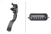 Sensor, accelerator pedal position HELLA 6PV 009 978-731 for CLIO IV 1.2 2015-