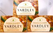 Yardley London Nourishing Oatmeal and Almond Bar Soap 4 Ounce (6 BARS)