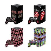 OFFICIAL THE ROLLING STONES ART VINYL SKIN FOR SERIES X CONSOLE & CONTROLLER