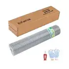 Hardware Cloth 1/2inch 48inch x 100ft AWG 19Gauge,Welded Wire Mesh,Hot Dipped...
