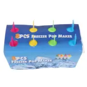 8Pcs Ice Cream Lolly Maker Form DIY Mould Frozen Popsicle Yogurt Molds Tools'ZK