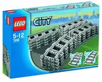 【折300+10%回饋】LEGO 樂高 7896 CITY STRAIGHT & CURVED RAILS 樂高城市直線和曲線軌道)