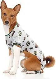 Littlearth Unisex-Adult NHL Seattle Kraken Pet PJs, Team Color, X-Large
