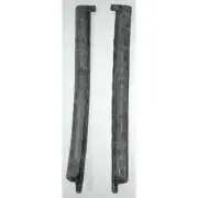 Quarter 1/4 Window Glass Vertical Weatherstrip Seal Pair for 83-93 Ford Mustang (for: Ford)