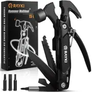 Stocking Stuffers for Men, Hammer Multitool 15 in 1 Christmas White Elephant ...