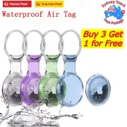 1/2PCS Air Tag Protector Clear Waterproof Airtags Holder Airtag Key Ring Shell