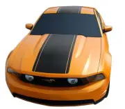 Ford Mustang Pre-cut Factory Style Over-The-Top Stripes 2010 2011 2012 Pro Motor