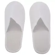 Disposable Slippers,12 Pairs Closed Toe Disposable Slippers Fit Size for4390