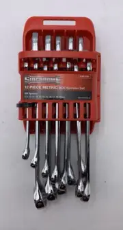 Sidchrome 12 Piece Metric ROE Spanner Set