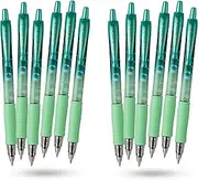 Pilot G2-07 Gel Pen Bubble Green Blue Gel Ink Rollerball Pens 0.7mm Smooth Writing Ergonomic Grip Retractable Lightweight Portable Design for School Office Creative Work (Pack of 12)