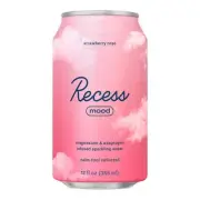 Peach Strawberry Rose Mood Sparkling Water 12 Oz (Case