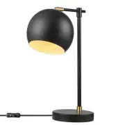 Globe Electric Novogratz x 65785 Charlotte 18" Table Lamp, Matte Black, Brass...